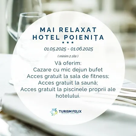 ביילה פליקס Hotel Poienita מראה חיצוני תמונה